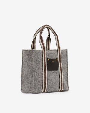 Isabel Marant Aruba E/W Handtasche - Grau
