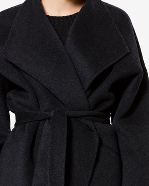 Isabel Marant Ceaton Coat - Black