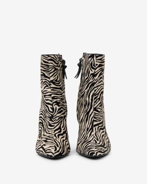 Isabel Marant Jany Low Ankle Boots - White