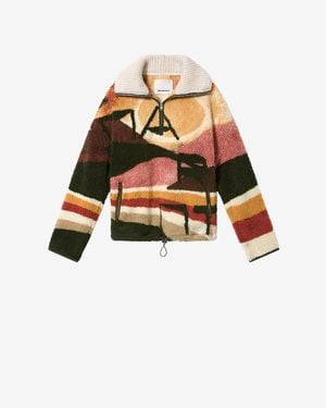 Isabel Marant Marley Coat - White