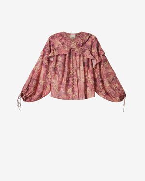 Isabel Marant Charis Blouse - Red