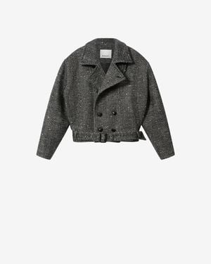 Isabel Marant Cappotto Ethan - Nero