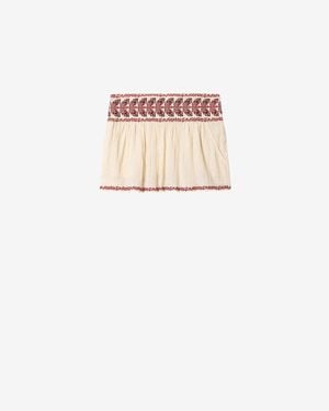 Isabel Marant Picadilia Skirt - White