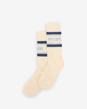 Isabel Marant Donna Socks - White