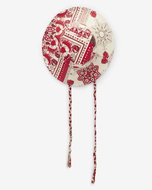 Isabel Marant Delya Hat - Red