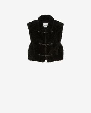 Isabel Marant Alisa Vest - Black
