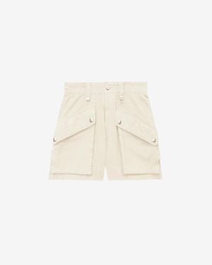 Isabel Marant Jemmy Shorts - Natural