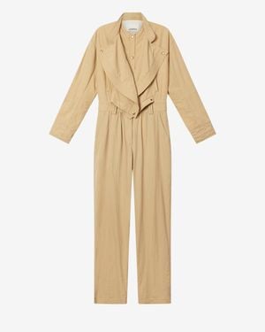 Isabel Marant Tuta Jumpsuit Fahiza - Neutro