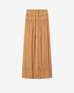 Isabel Marant Loraine Skirt - Natural