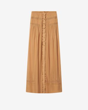 Isabel Marant Lorraine Skirt - Natural