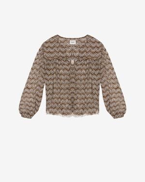 Isabel Marant Advika Top - Natural