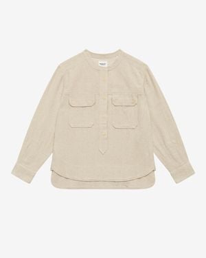 Isabel Marant Tecoyo Top - Natural