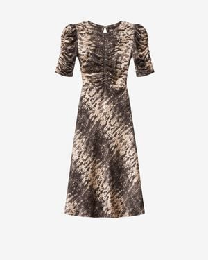 Isabel Marant Seidenkleid Lemila - Natur