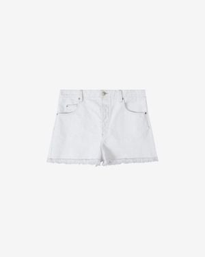 Isabel Marant Lesia Shorts - White