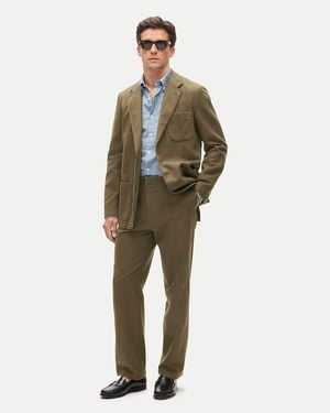 J.Crew Relaxed-Fit Suit Jacket - Green