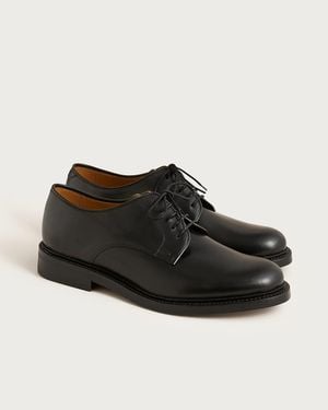 J.Crew Essex Leather Derbys - Black