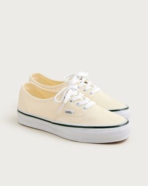 J.Crew Exclusive Vans Premium Authentic Sneakers - Natural