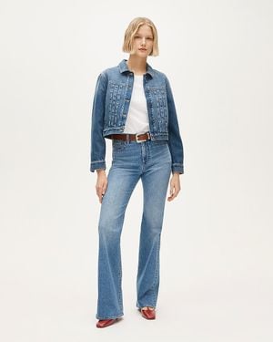 J.Crew New Vintage Flare Jean - Blue