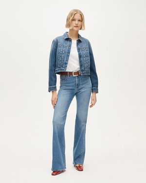 J.Crew New Vintage Flare Jean - Blue