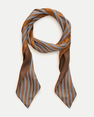 J.Crew Skinny Silk Scarf - Multicolor
