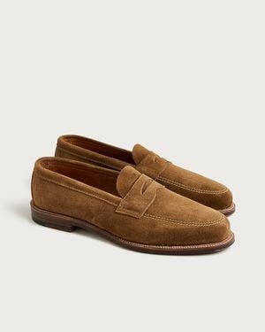 J.Crew Alden For Suede Penny Loafers - Brown