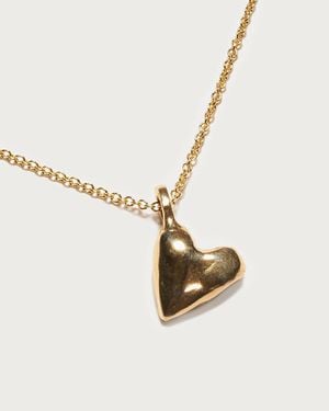 J.Crew Odette New York Coeur Necklace - Metallic