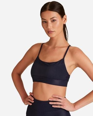 J.Crew Alala Raya Rib Bra - Blue