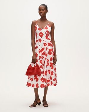 J.Crew Diagonal-Seam Dress - White