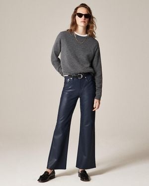 J.Crew Charley Kickout Cropped Pant - Blue