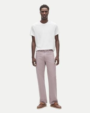 J.Crew Classic Straight Garment-Dyed Five-Pocket Jean - White