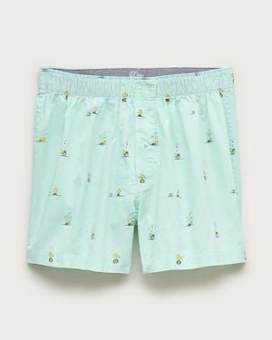 J.Crew Printed Boxers - Green