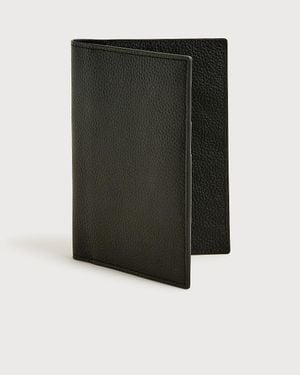 J.Crew Leather Passport Holder - Black