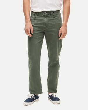 J.Crew Classic Straight Garment-Dyed Five-Pocket Jean - Green