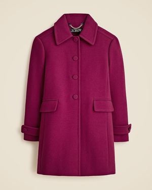 J.Crew Salon Coat - Purple