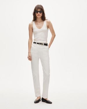 J.Crew Nipped Straight Jean - Natural