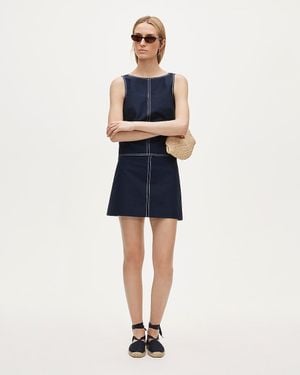 J.Crew Tall Fairfax Mini Skirt - Blue
