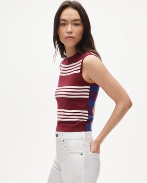 J.Crew Featherweight Cashmere-Blend Sweater Shell - White