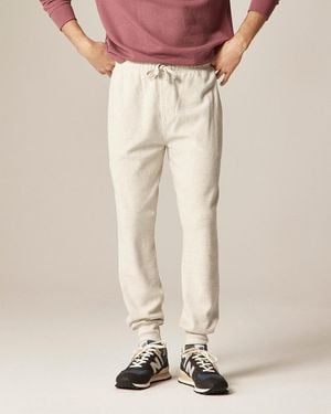J.Crew Jacquard Rib-Knit Jogger Pant - Natural