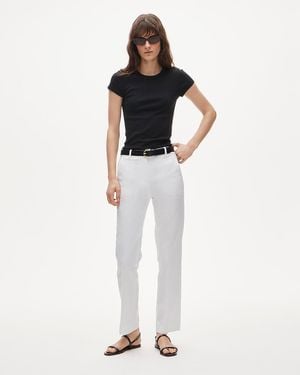 J.Crew Petite Stella Pant - White