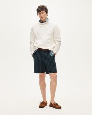 J.Crew "8" Classic Chambray Short - White