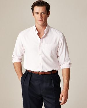 J.Crew Broken-In Organic Cotton Oxford Shirt - Pink
