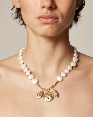 J.Crew Nautical Charm Necklace - Natural