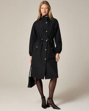 J.Crew Perfect Raincoat - Black