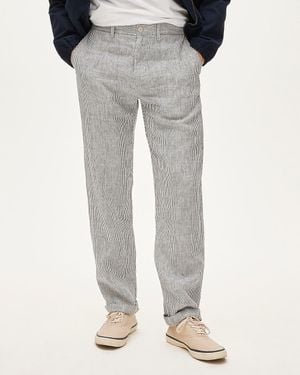 J.Crew Classic-Fit Linen Trouser - Blue