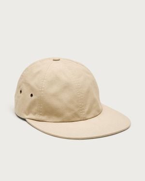 J.Crew Waxed Cotton Walking Cap - Natural