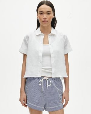 J.Crew Gamine Button-Up Shirt - White
