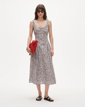 J.Crew Petite Midi Dress - White