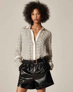 J.Crew Jules Classic-Fit Shirt - Natural