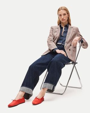 J.Crew Verona Ballet Flats - Blue