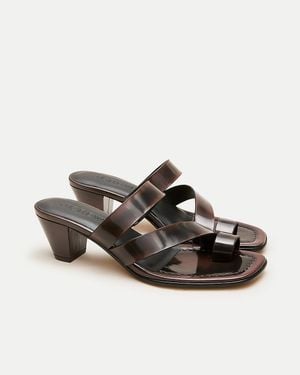 J.Crew Toe-Ring Kitten-Heel Sandals - Multicolor